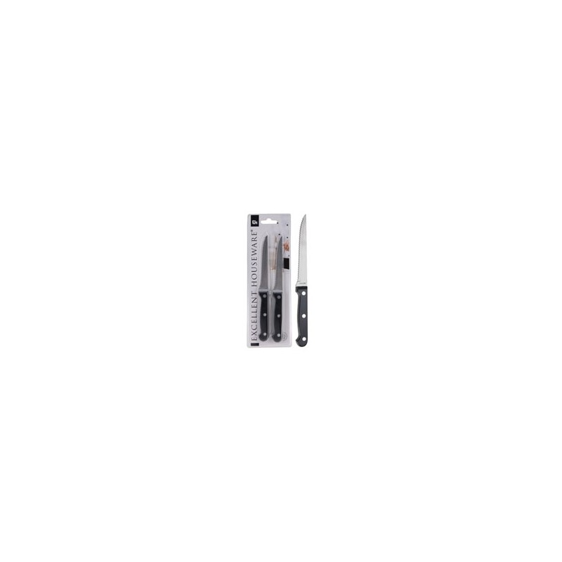 COLTELLO BISTECCA RIVETTATO Pz 2 cm 10 KOOPMAN