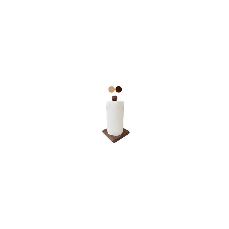 PORTAROTOLO LEGNO VERTICALE NATURALE cm 14x30