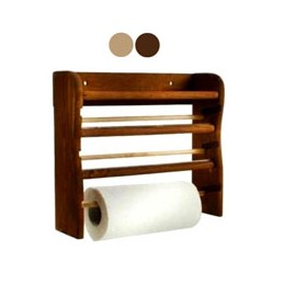 PORTAROTOLO LEGNO A PARETE...