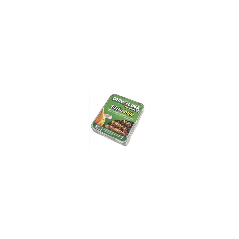 BARBECUE GRIGLIA FACILE cm 32x25 h 5 DIAVOLINA