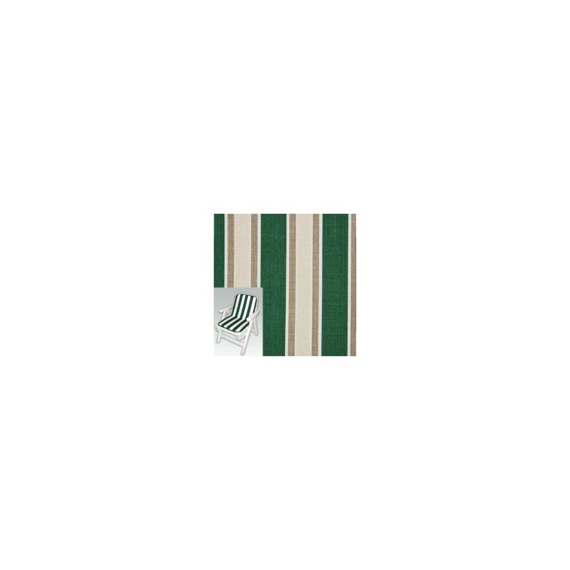 CUSCINO MULTIRIGA VERDE SEDIA BASSO 49+40x44 XTRA