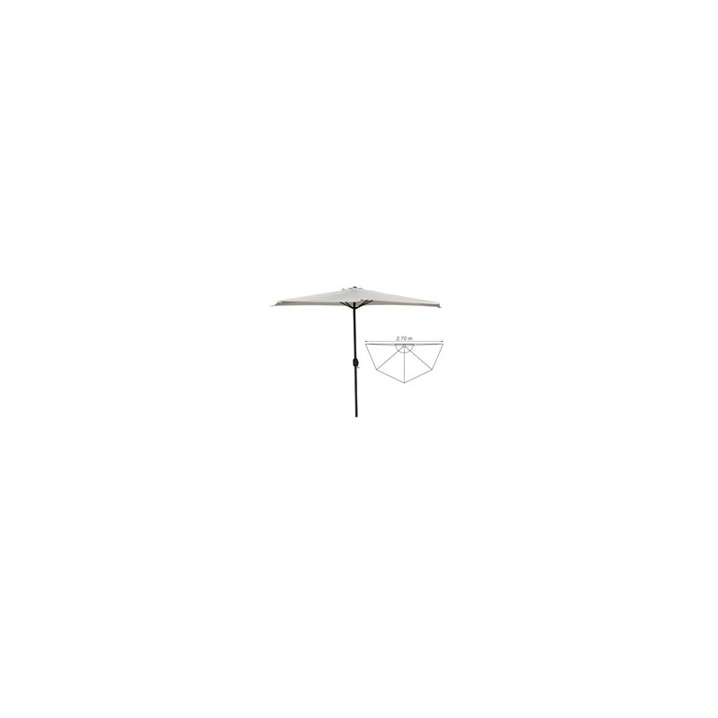 OMBRELLONE ALLUMINIO PARETE 270x135 VETTE 09640