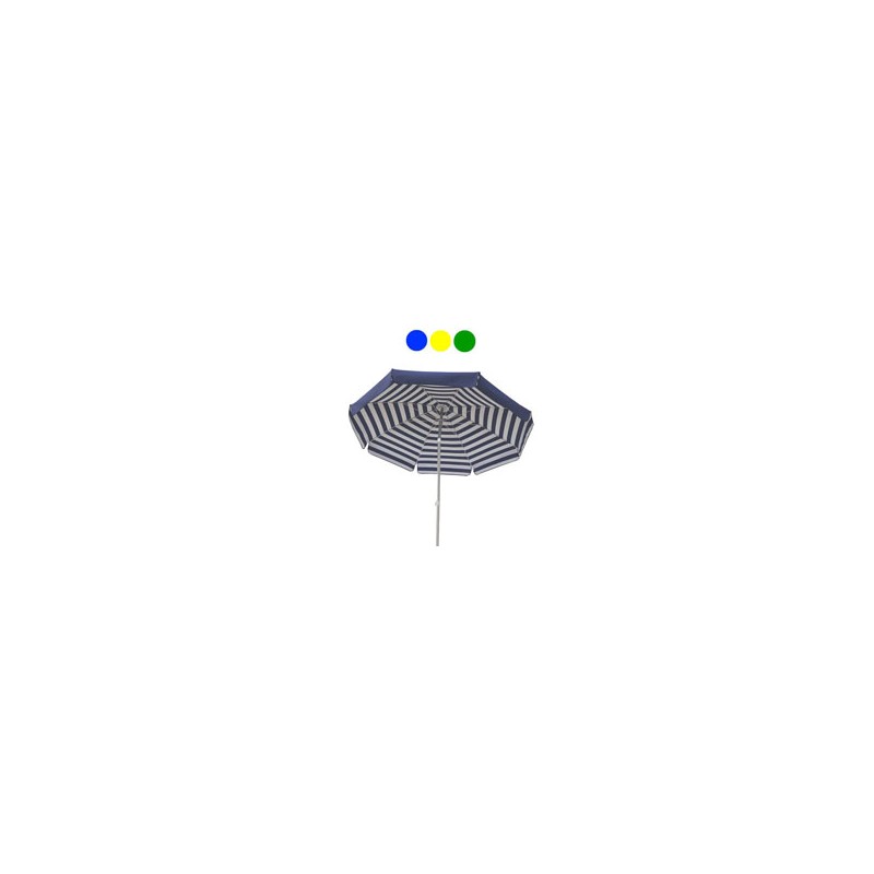 OMBRELLONE ACCIAIO COTONE VENEZIA BLU 200