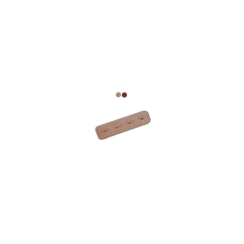 GANCIO STROFINACCI 4P NOCE CHIA. cm 18,0x5,0 JUMBO