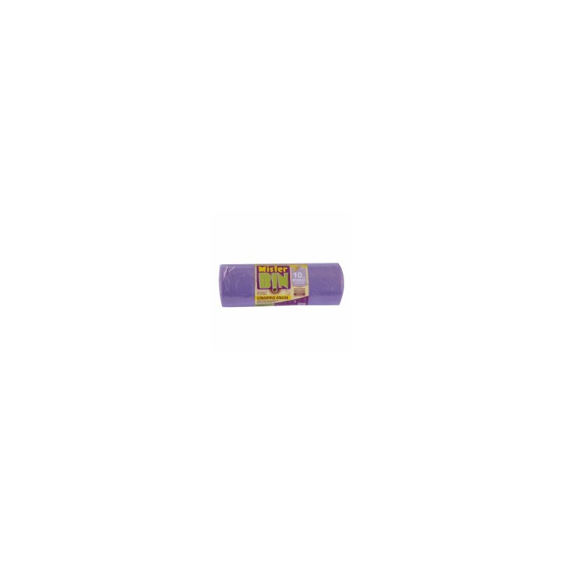SACCO IMM.LEGACCI VIOLA 70x110 g 30 Pz 10 MR.BIN