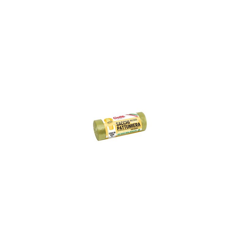 SACCO IMM.MANICI GIALLO   53x 68 g  11 Pz 15 GALLO