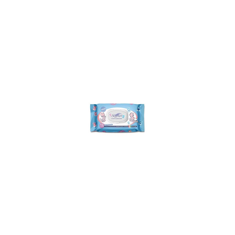 SALVIETTE BAMBINI ALOE Pz 72 SOFFICE