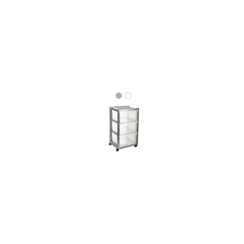 CASSETTIERA P.3 LIBERA SILVER 40x40 h 63 STEFANPL