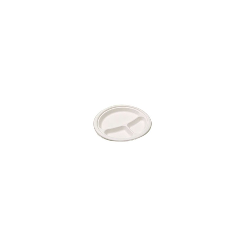 PIATTO POLPA 3 SCOMPARTI Pz 50 BYO'