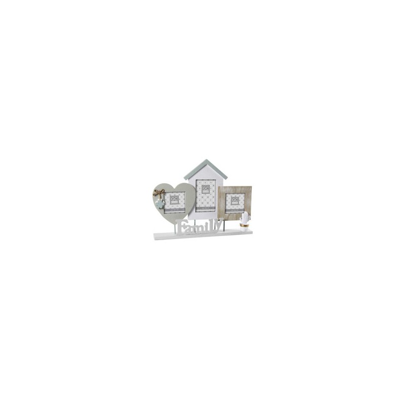 PORTAFOTO MULTIPLO FAMILY cm 42x32 GCHOME