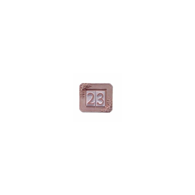 PORTANUMERO VASARTE TERRACOTTA POSTI 3 TELCOM