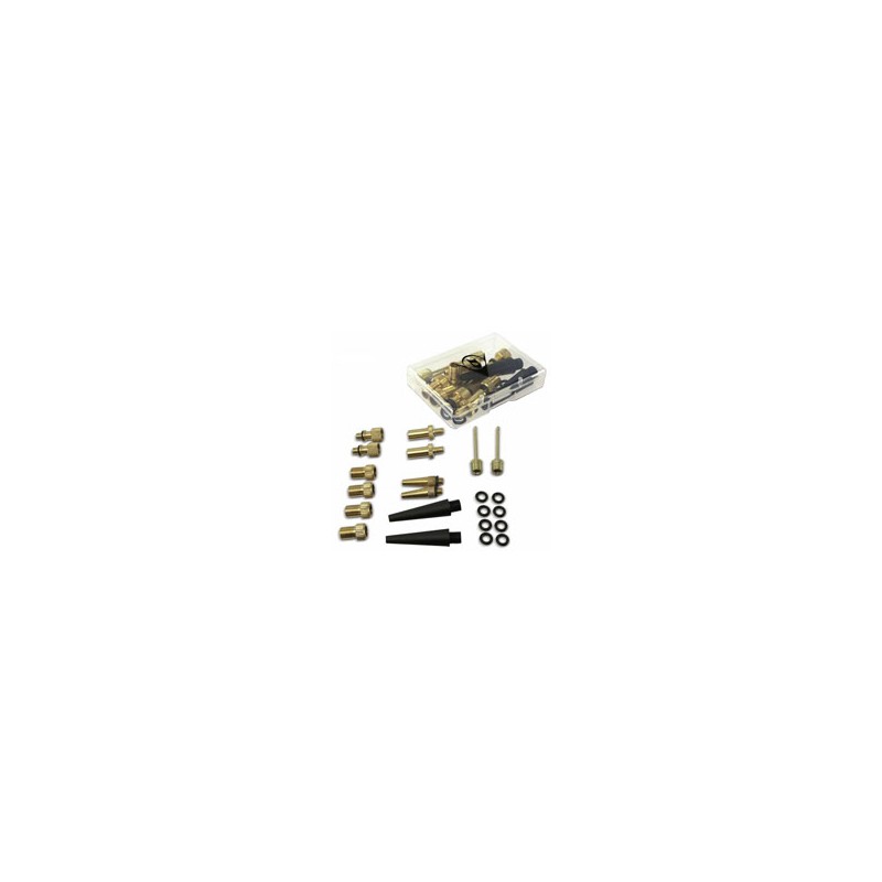 KIT ACCESSORI GONFIAGGIO BICICLETTE Pz 14 DUNLOP