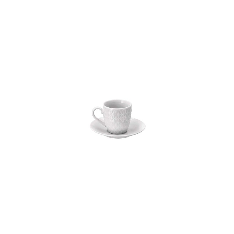 TAZZA CAFFE PORCELLANA ROMBI               Pz 6 AD