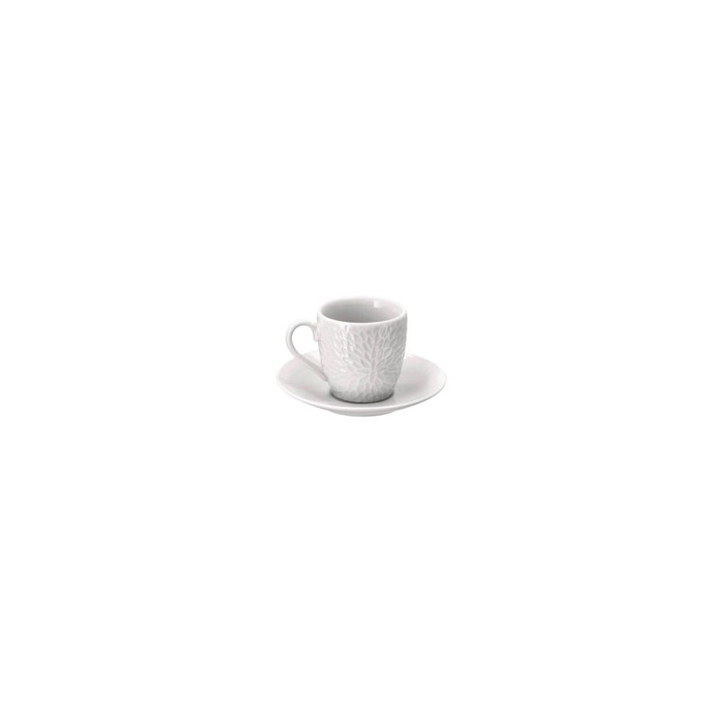 TAZZA CAFFE PORCELLANA RAMI                Pz 6 AD
