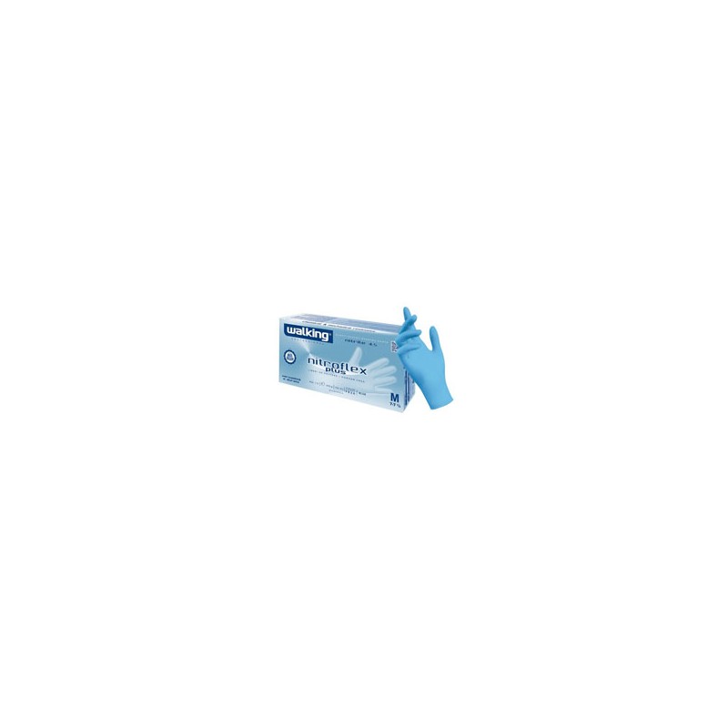GUANTI NITRILE NITROFLEX PLUS Pz 100 M