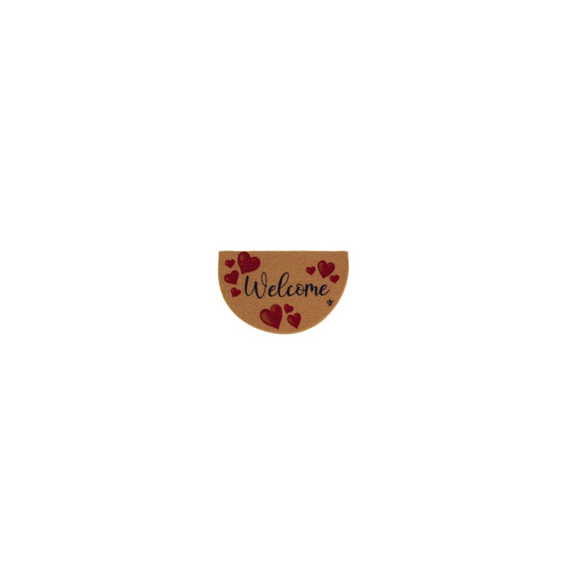 ZERBINO ECO-COCCO MEZZALUNA cm 40x65 OLIVO