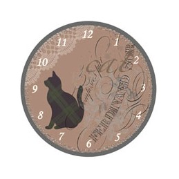 OROLOGIO MURO GATTO NERO...