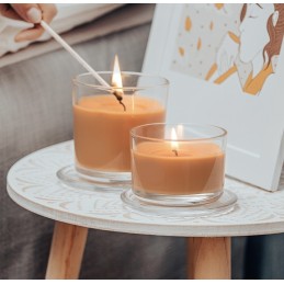 CANDELA BICCHIERE LAVANDA      mm 90 h  63 BOLSIUS