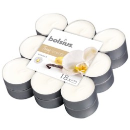 CANDELA TEALIGHT VANIGLIA           Pz  18 BOLSIUS