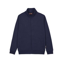 FELPA ZIP LUNGA DEEP BLUE L...
