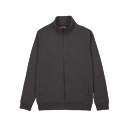 FELPA ZIP LUNGA GREY...