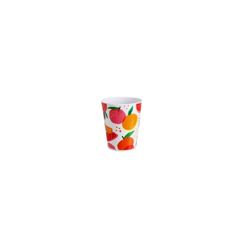 BICCHIERE MELAMINA ACQUA AGRUMI cc 350 KOOPMAN