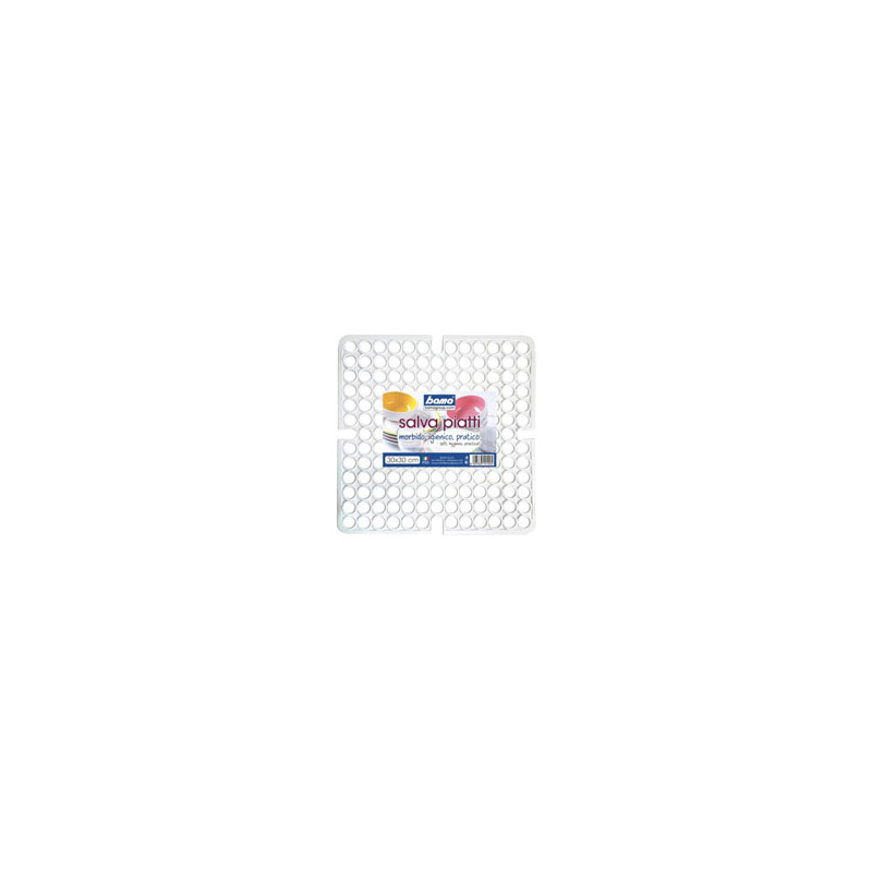 TAPPETO LAVELLO QUADRATO cm 30x30 BAMA