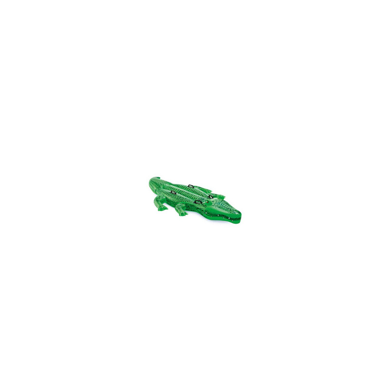 GONFIABILE COCCODRILLO GIGANTE 203x114 INTEX
