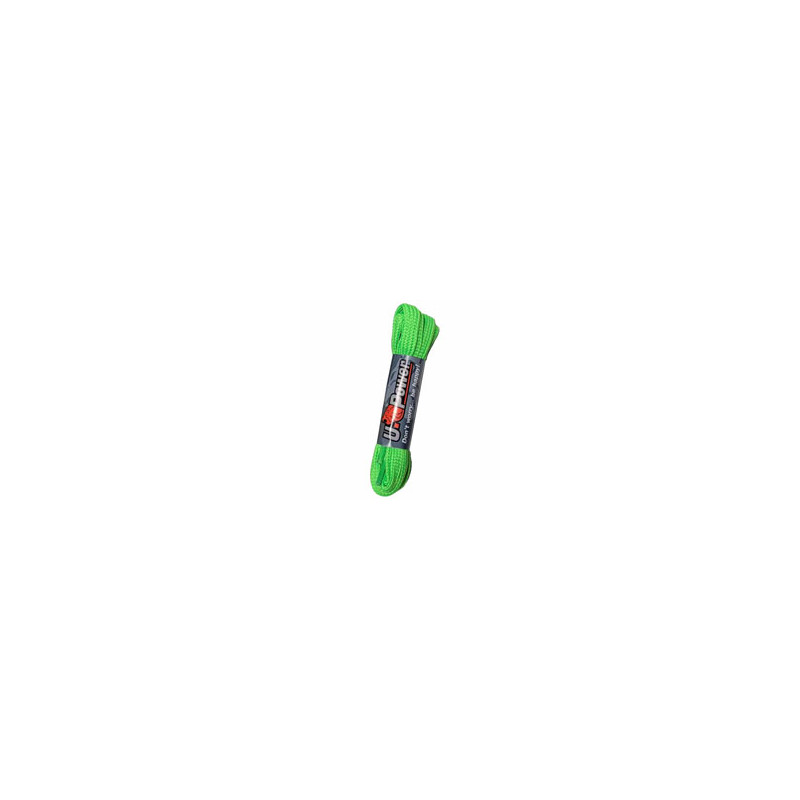 STRINGA PIATTA P.5 VERDE FLUO        cm 120 UPOWER