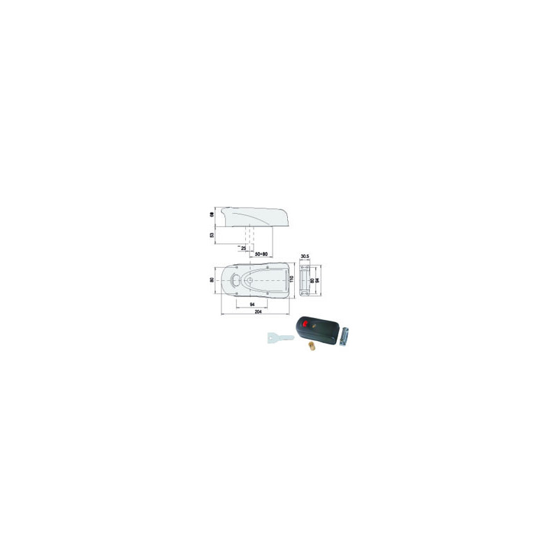 ELETTROSERRATURA APP.LEGNO 1A631-00-0 CISA