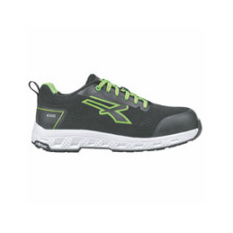 SCARPE ATON NERO/VERDE...