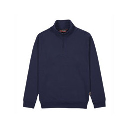 FELPA ZIP CORTA DEEP BLUE S...