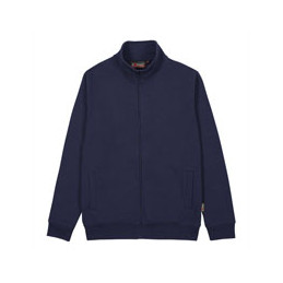 FELPA ZIP LUNGA DEEP BLUE...