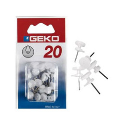 GANCIO GRIP NYLON BIANCO Pz...