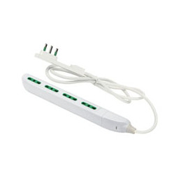 MULTIPRESA 4x2PT BIANCO...