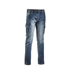 PANTALONE JEANS BLU W. XXL...