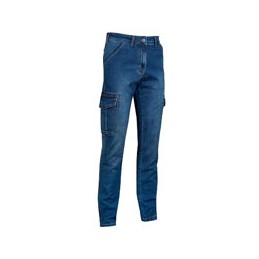 PANTALONE JEANS GUADO BLU...