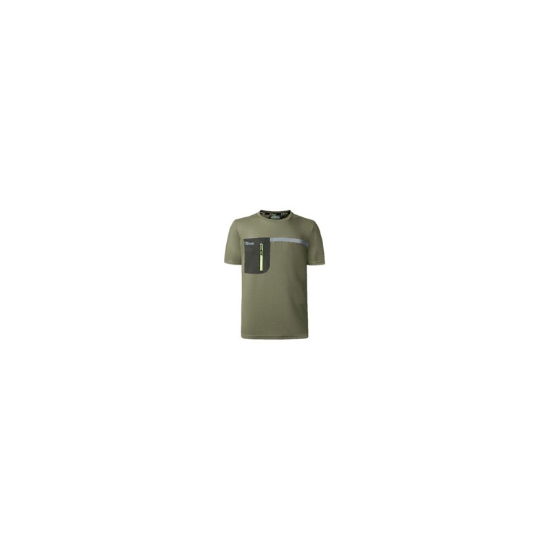 MAGLIETTA T-SHIRT BURNT OLIVE XL CHRISTAL UPOWER