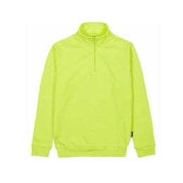 FELPA ZIP CORTA YELLOW FLUO...