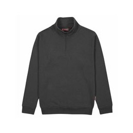FELPA ZIP CORTA GREY...