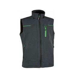 GILET ASPHALT GREY GREEN L...