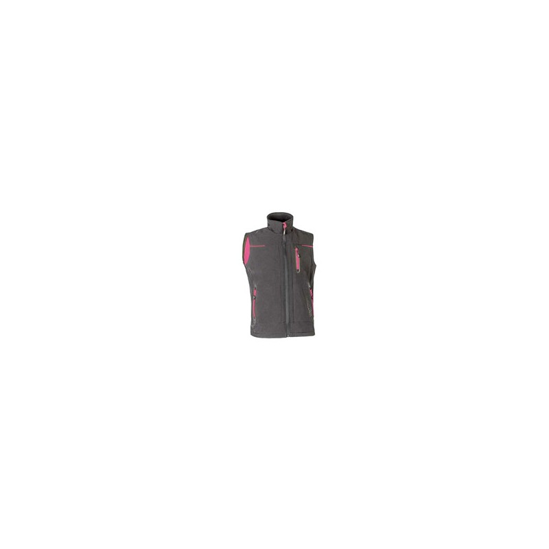 GILET GREY FUCSIA L UNIVERSE UPOWER