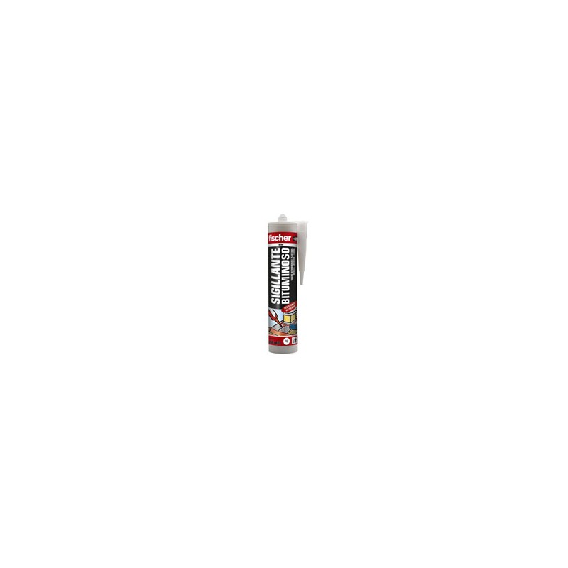 SILICONE BITUMINOSO NERO SB280 ml 280 FISCHER