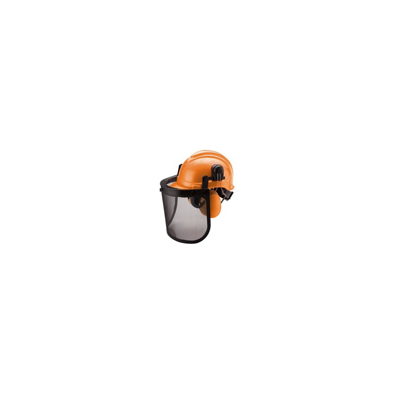 ELMETTO PROTEZIONE CUFFIE+VISIERA PROTEXIO 09488