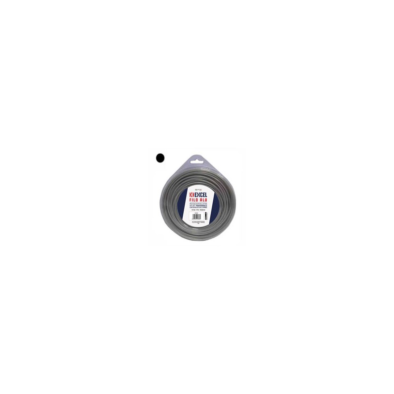 FILO NYLON TONDO ALU    mm 2,4 m 87    EXCEL 09823