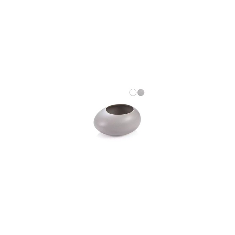 VASO FIORI STONES GRIGIO 15x19 h 9,5 FANCY TESCOMA