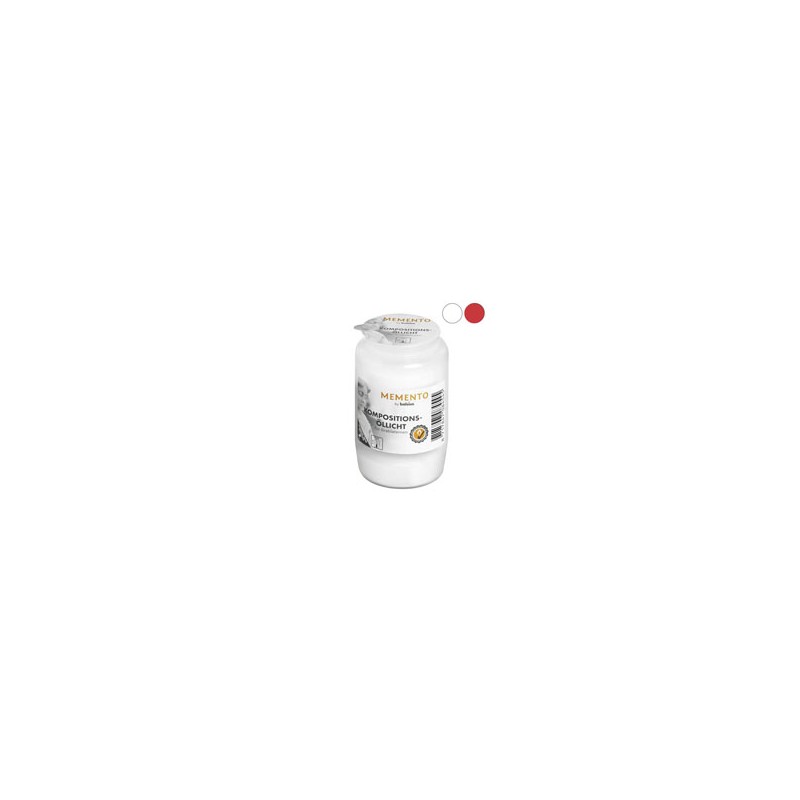 CERO VOTIVO BIANCO N.3 cm 5,7 h 9,5 BOLSIUS
