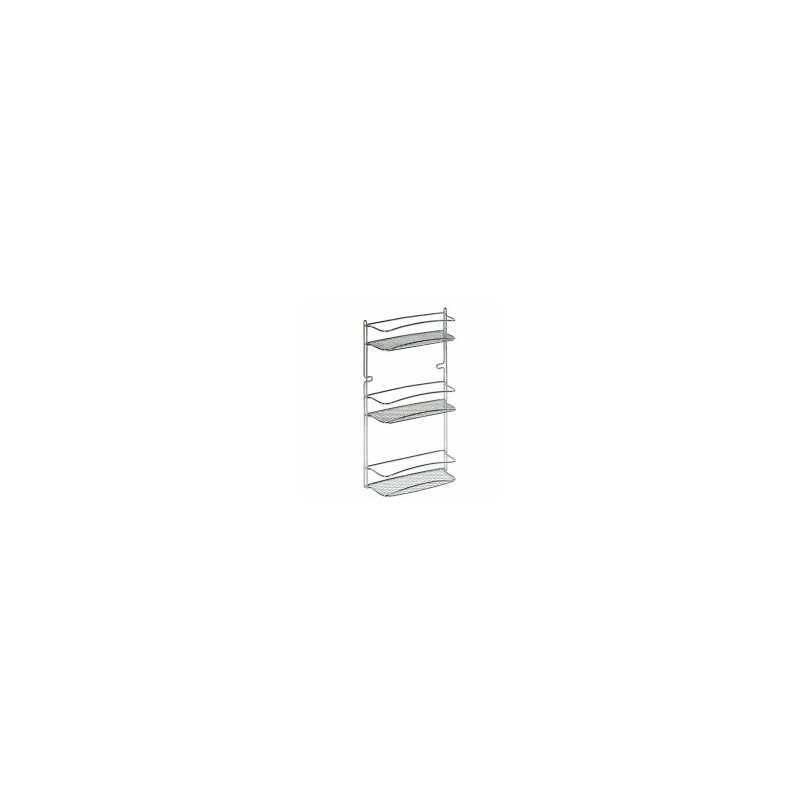 MENSOLA BAGNO CROMO STAR RETT. 3P 25x10 h 47 ARTEX