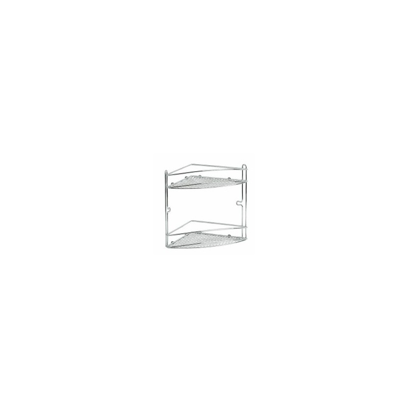 MENSOLA BAGNO CROMO STAR ANGOLARE 21x21 h 26 ARTEX
