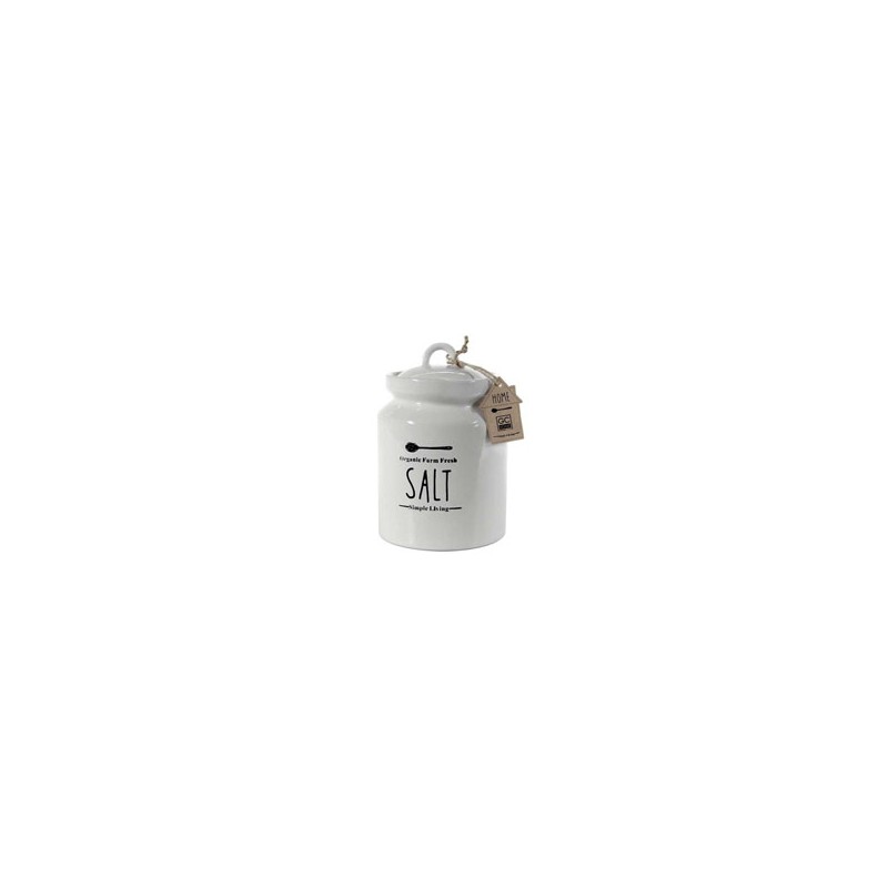 BARATTOLO CERAMICA SALE cm 12 h 17 UTILISSIMI